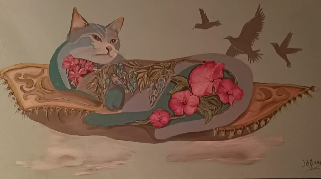 "le Pachat" - Huile - 100 x 50 cm