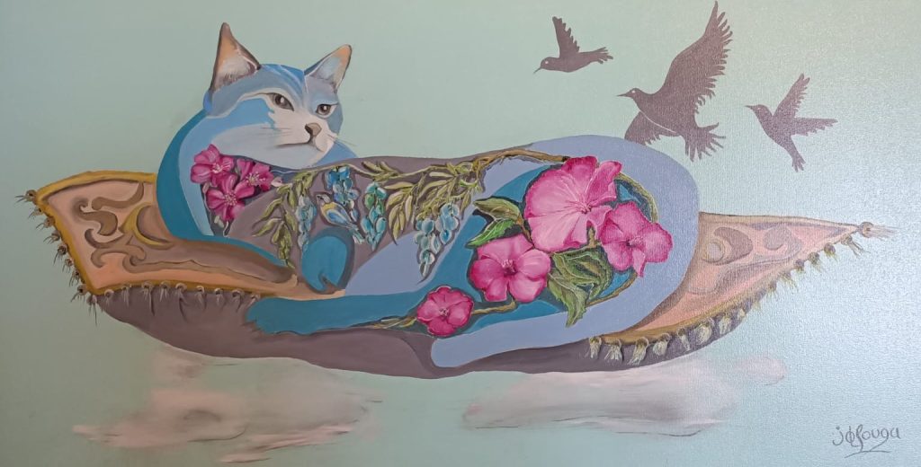 "le Pachat" - Huile - 100 x 50 cm